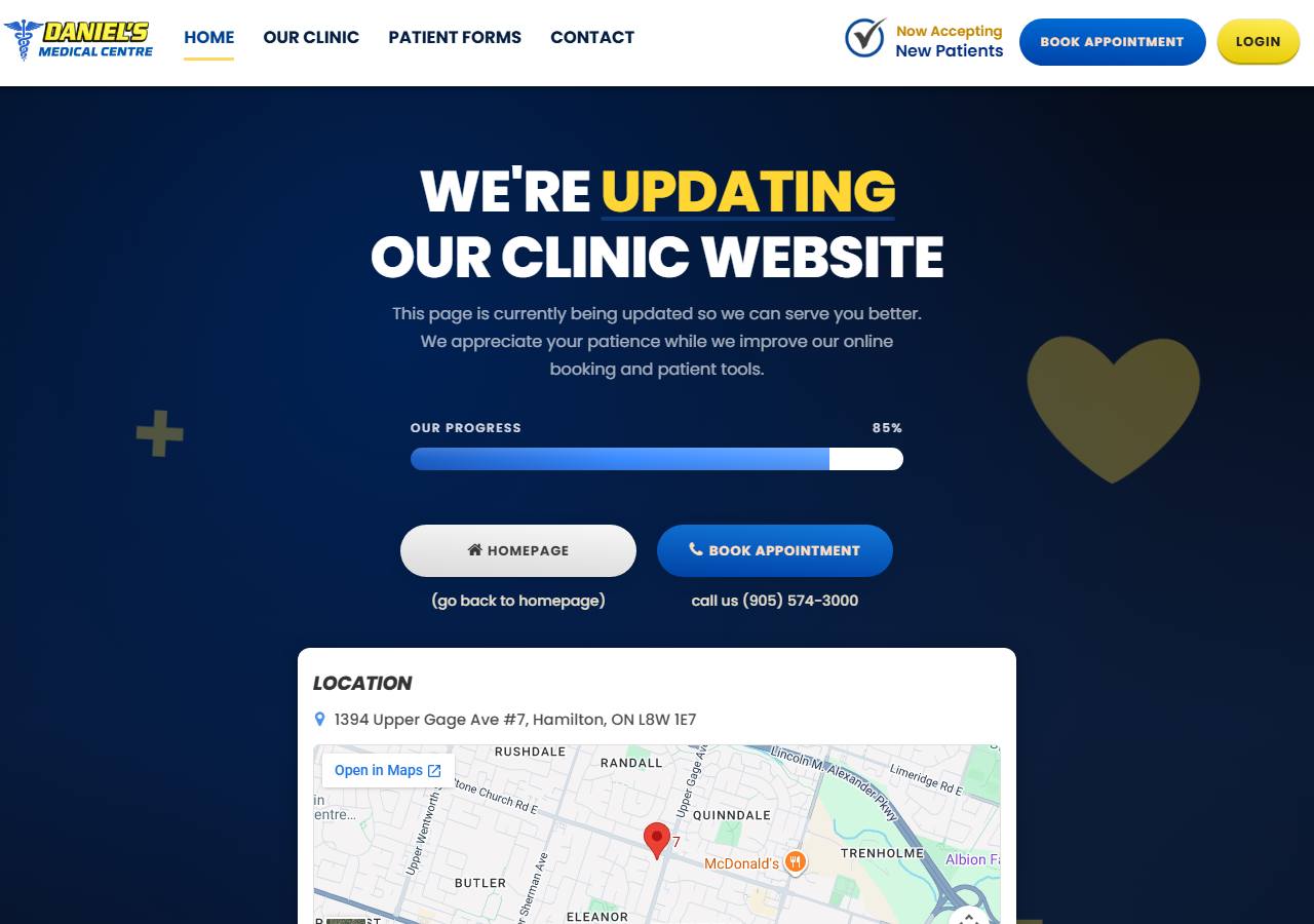 New patient intake built by 7M Digital